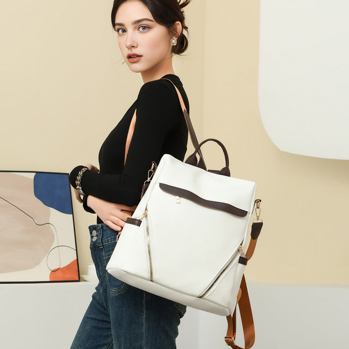 Multifunktionaler Leder Rucksack Karnz