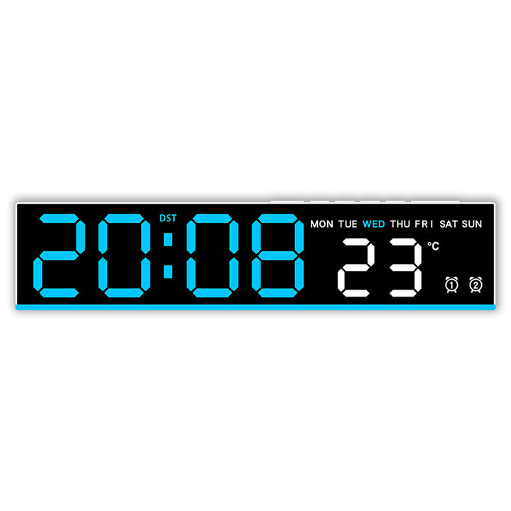 Digitaler Wecker mit großem LED-Display und Temperaturanzeige Karnz