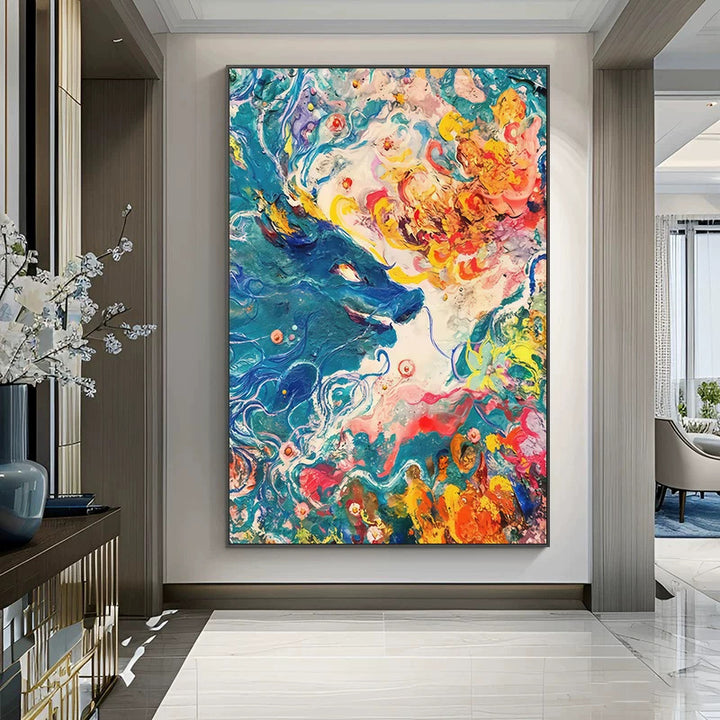 Moderne abstrakte Wandkunst