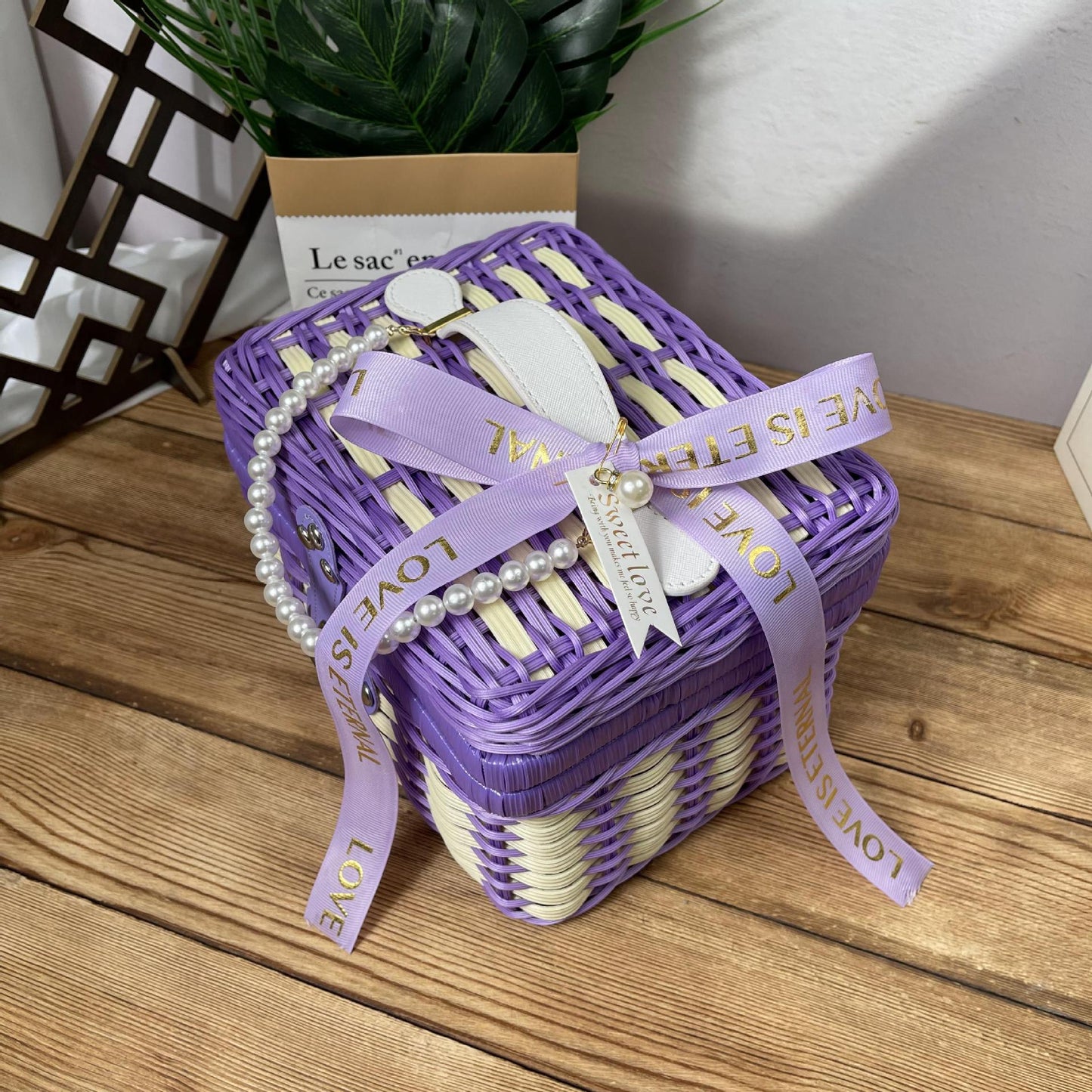 Unisex Korbtasche Karnz