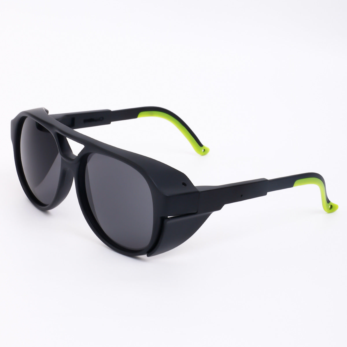 Damen oversized Sonnenbrille im geometrischen Design mit robustem Rahmen und polarisierten Gläsern Karnz