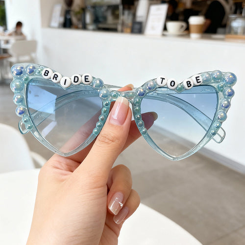 Hochzeits Cat Eye Party Sonnenbrille Karnz