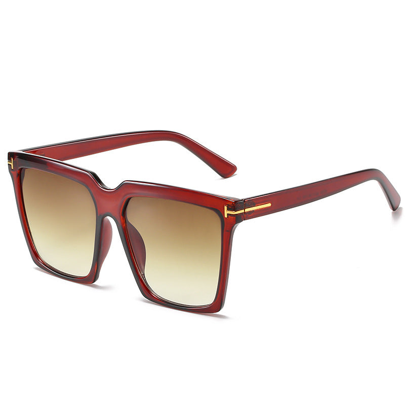 Oversized Quadrat Sonnenbrille Karnz