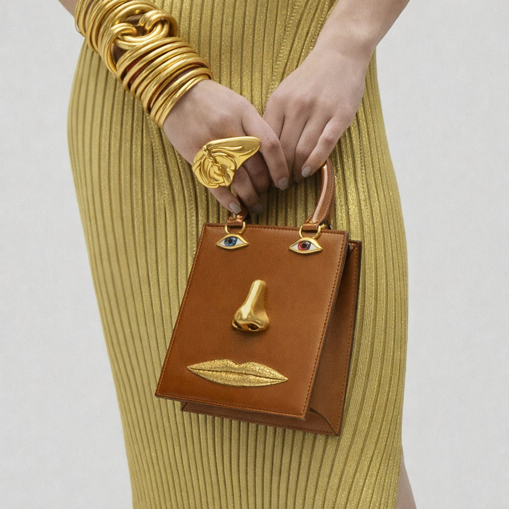 Künstlerische Skulptur-Handtasche