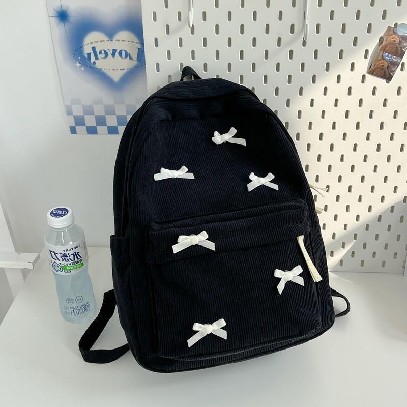 Dekorative, mit Schleife verzierte Cordura-Rucksack