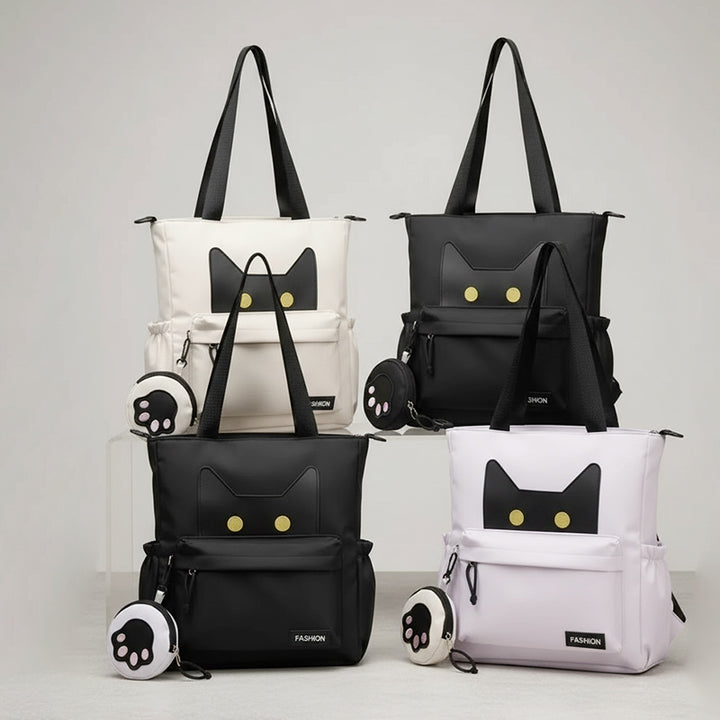 Süße Katzenohren-Tote Bag Karnz