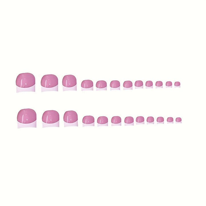 Elegantes Acryl-Nagel- und Zehenkunst-Set Karnz