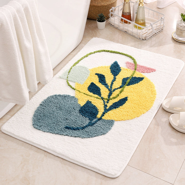 Küstenmotiv Memory Foam Badematte