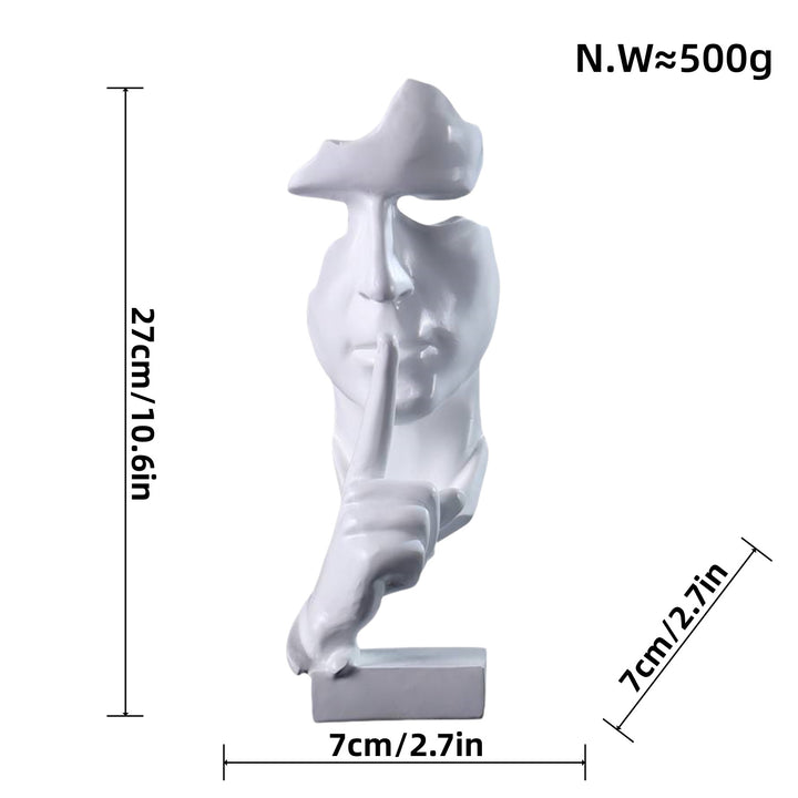 Kunstvolle Figur mit schüßermotiv Karnz