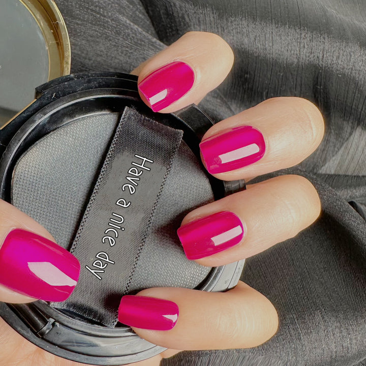 Glänzendes Press-On-Nagelset