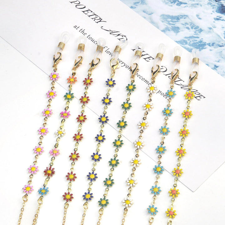 Floral Design Eyewear Chain Karnz