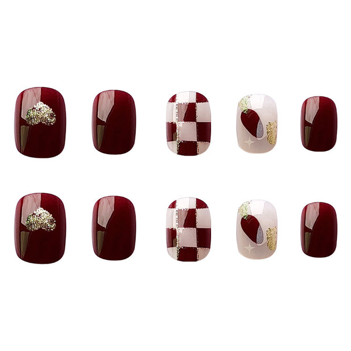 Elegantes Dekoratives Nagelkunstset