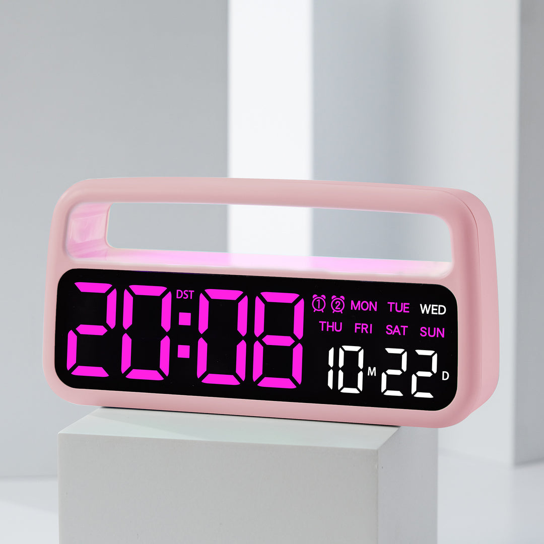 Digitaler Wecker mit Großem Led-Display und Intelligenten Funktionen Karnz