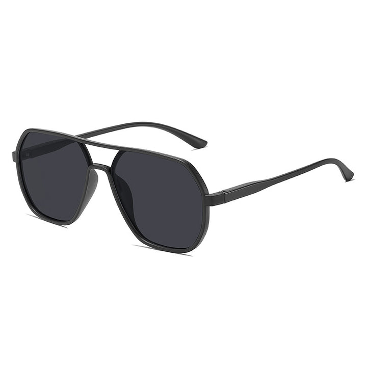 Stylische Quadratische Rahmen Sonnenbrille Karnz