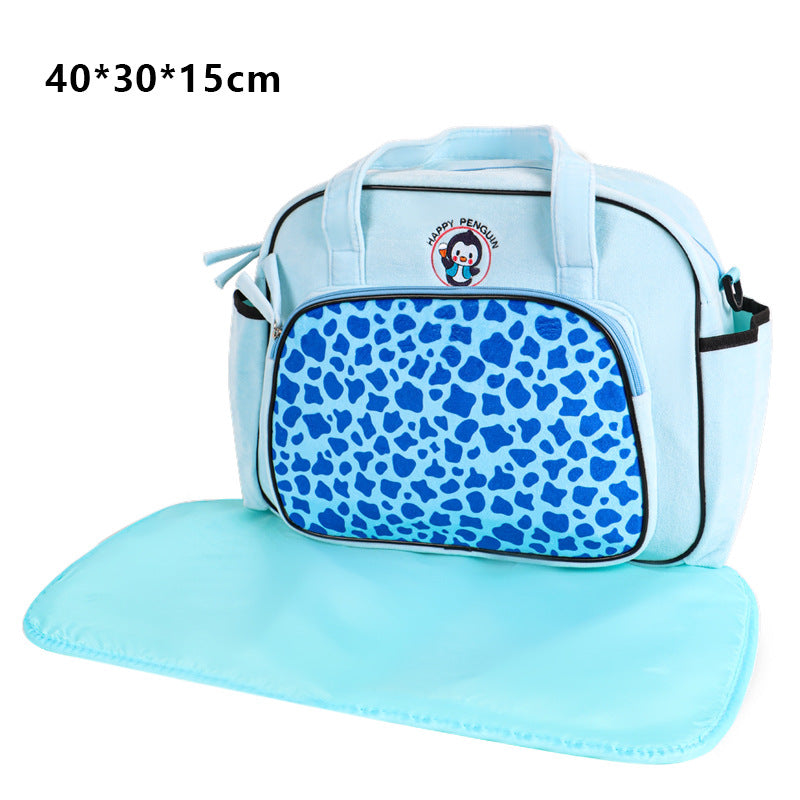 Multifunktionale Wickeltasche mit Isolierbarem Fach Karnz