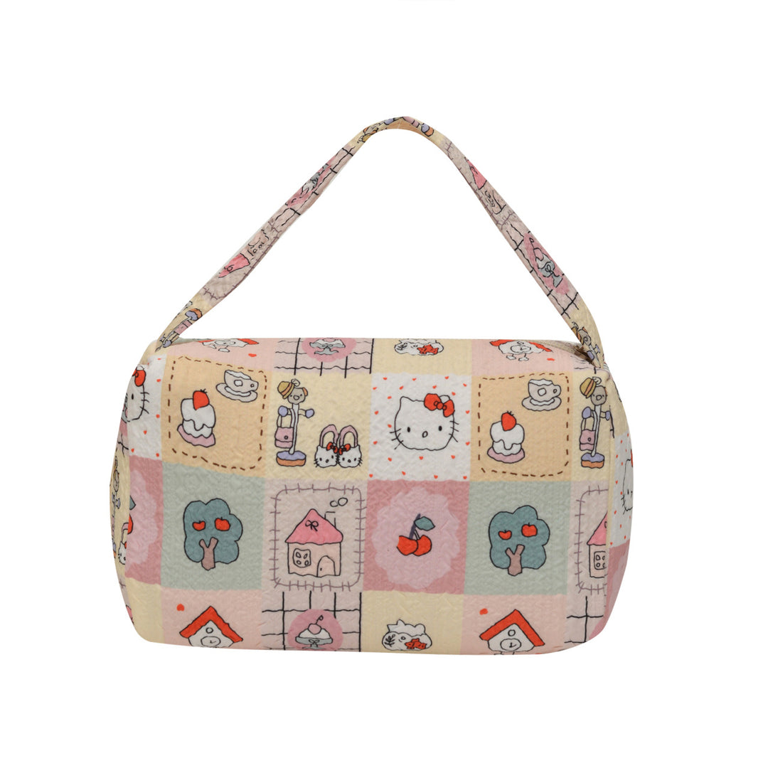 WoCharming Gepolsterte Reise Kosmetiktasche Karnz