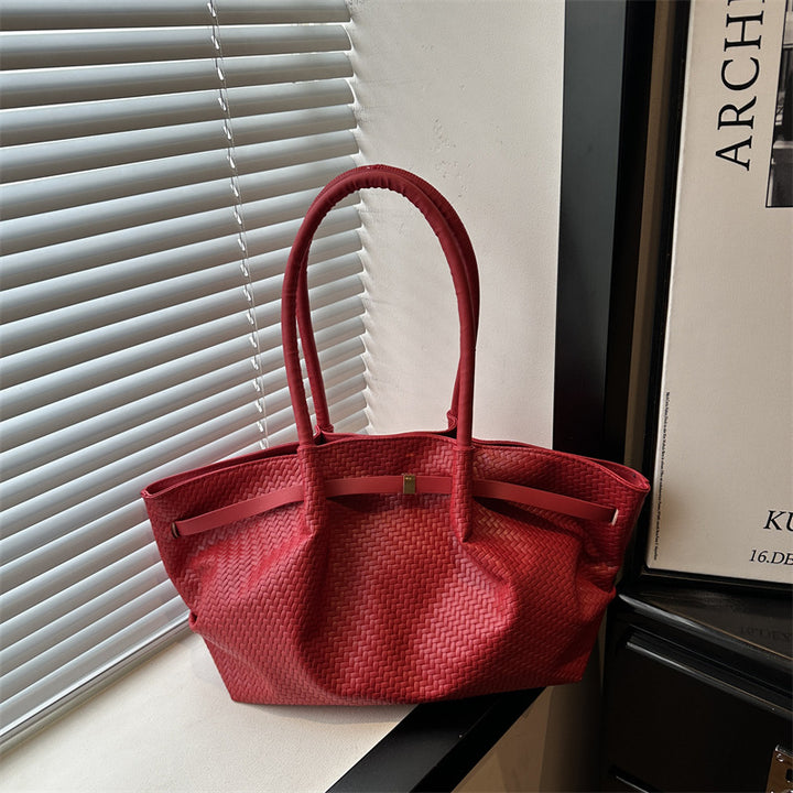 Woven Tote Handtasche