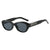 Damen modische Sonnenbrille mit sculpturalen Akzenten Karnz
