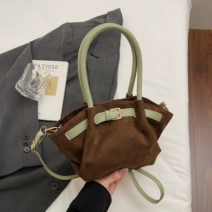 WoChic Wildleder Umhängetasche Karnz
