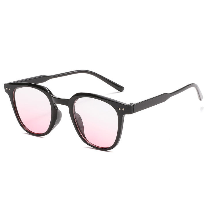 Stilvolle breite quadratische Sonnenbrille Karnz