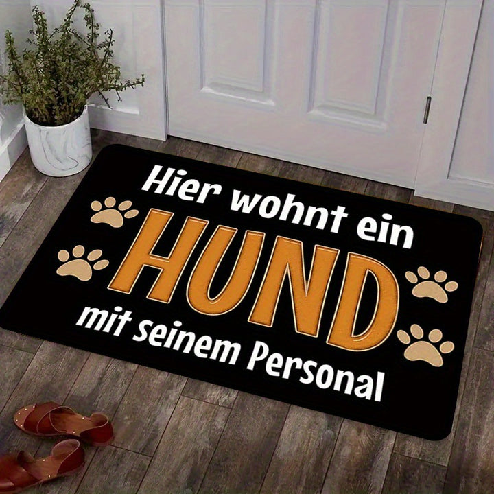 Kurven Cartoon Huhn Badmatte
