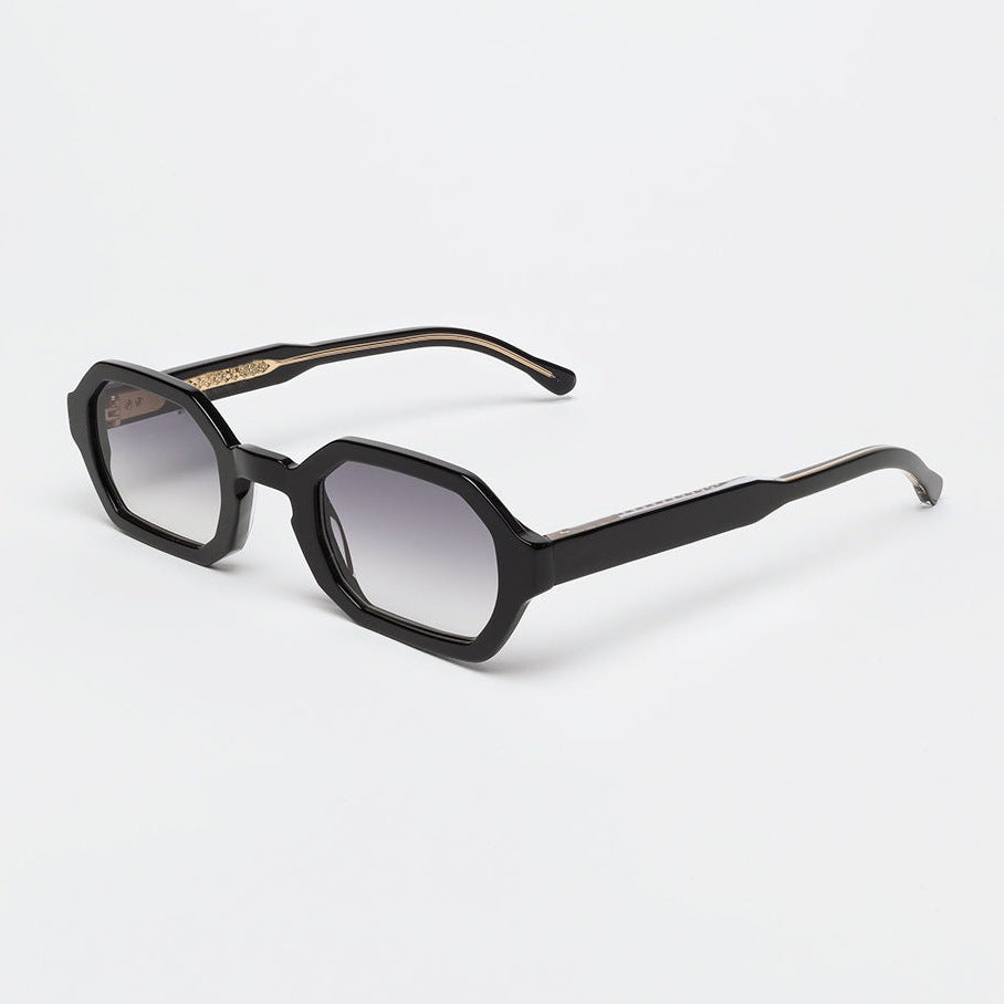 Damen stylische Sonnenbrille mit hochwertigem achteckigen Rahmen Karnz