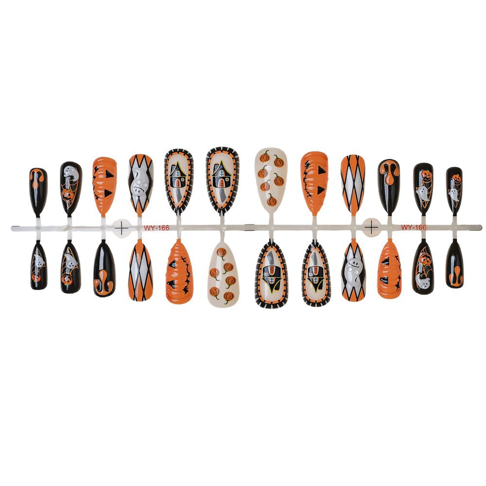 Themen Urlaub Press-On Nagelkunst Set Karnz