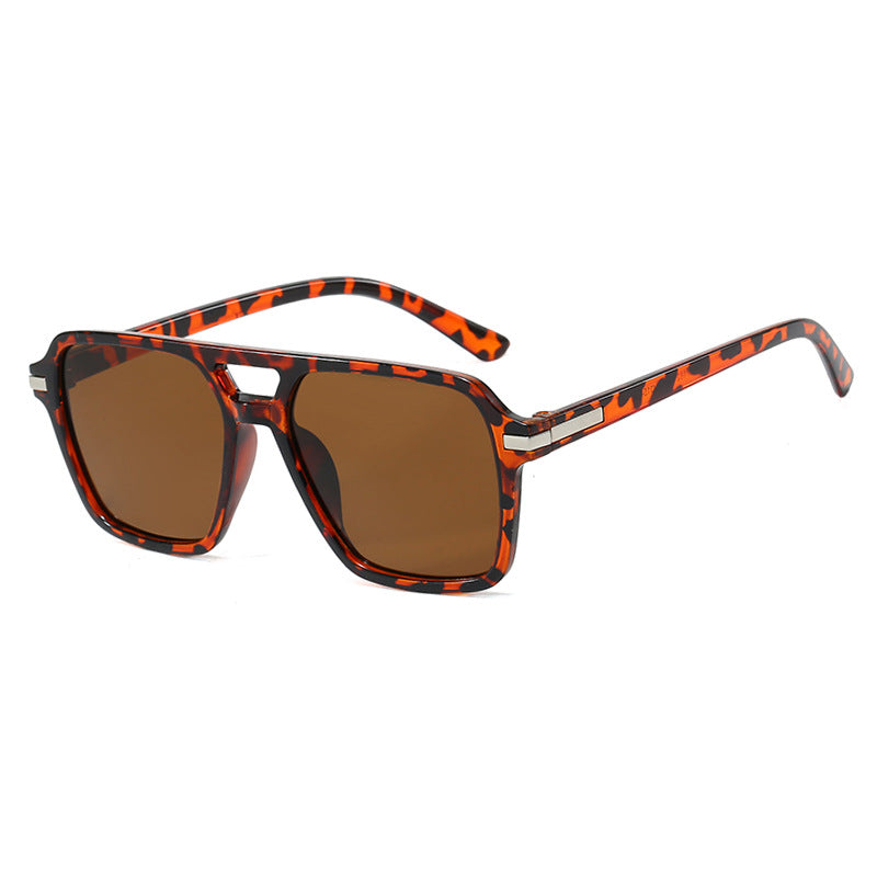 Damen modische rechteckige Sonnenbrille mit stylishem Design und UV-Schutz Karnz