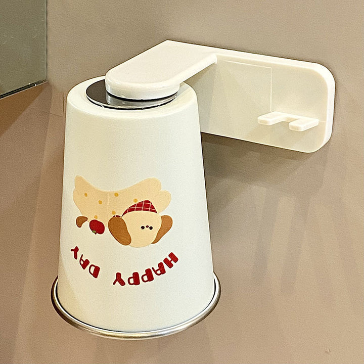 Edelstahl Trinkbecher mit Fröhlichem Hunde-Design Karnz