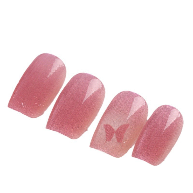 Stylisches Press-On Nagelset Karnz