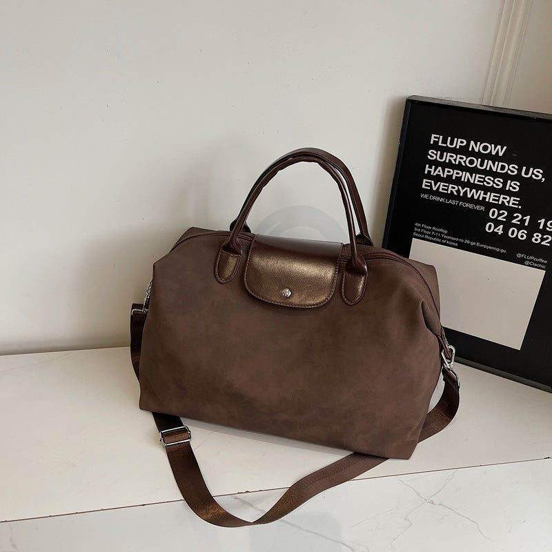 Stylische Leder Reise Umhängetasche