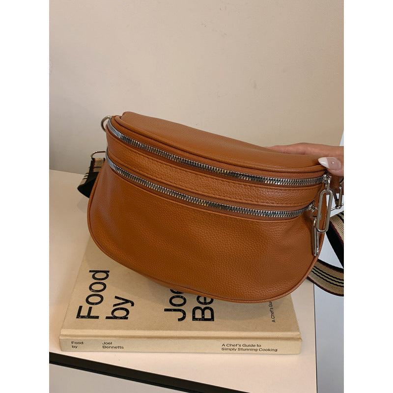 WoChic Dual-Zipper Crossbody Bag Karnz