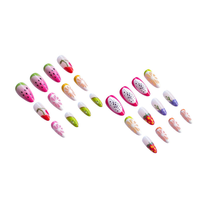 Kreatives fruchtbezogenes Nagelkunst-Set