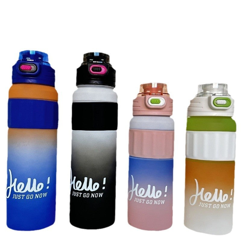 Damen vielseitige Trinkflasche mit innovativem Klappdeckel Karnz