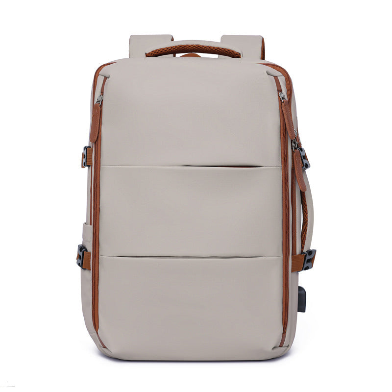 Schlanker Mehrfachfächer-Rucksack Karnz