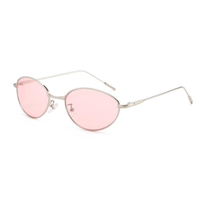 Damen modische Sonnenbrille im eleganten Ovaldesign Karnz