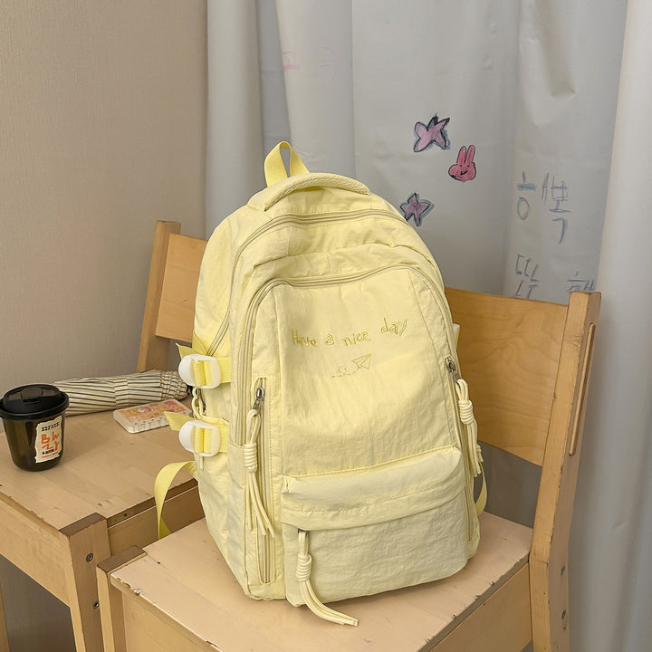 Multi-Taschen Freizeit-Rucksack mit inspirierendem Zitat Karnz