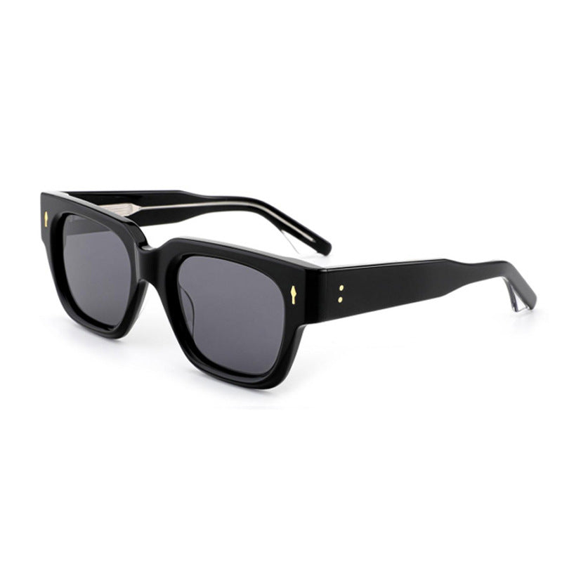 Damen modische Sonnenbrille mit hochwertigem Rahmen und seitlichen Akzenten Karnz