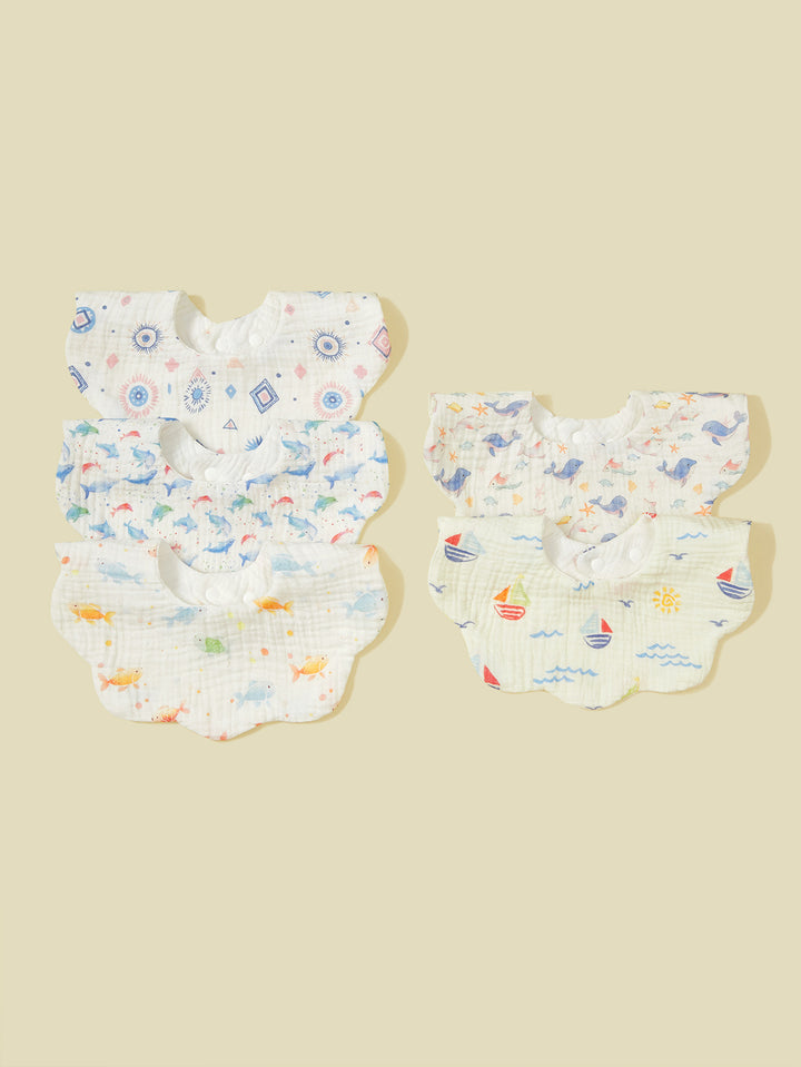 Weiche Musselin Baby Bandana Lätzchen Set Karnz