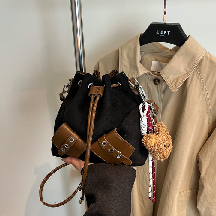 Suede Bucket Bag Karnz