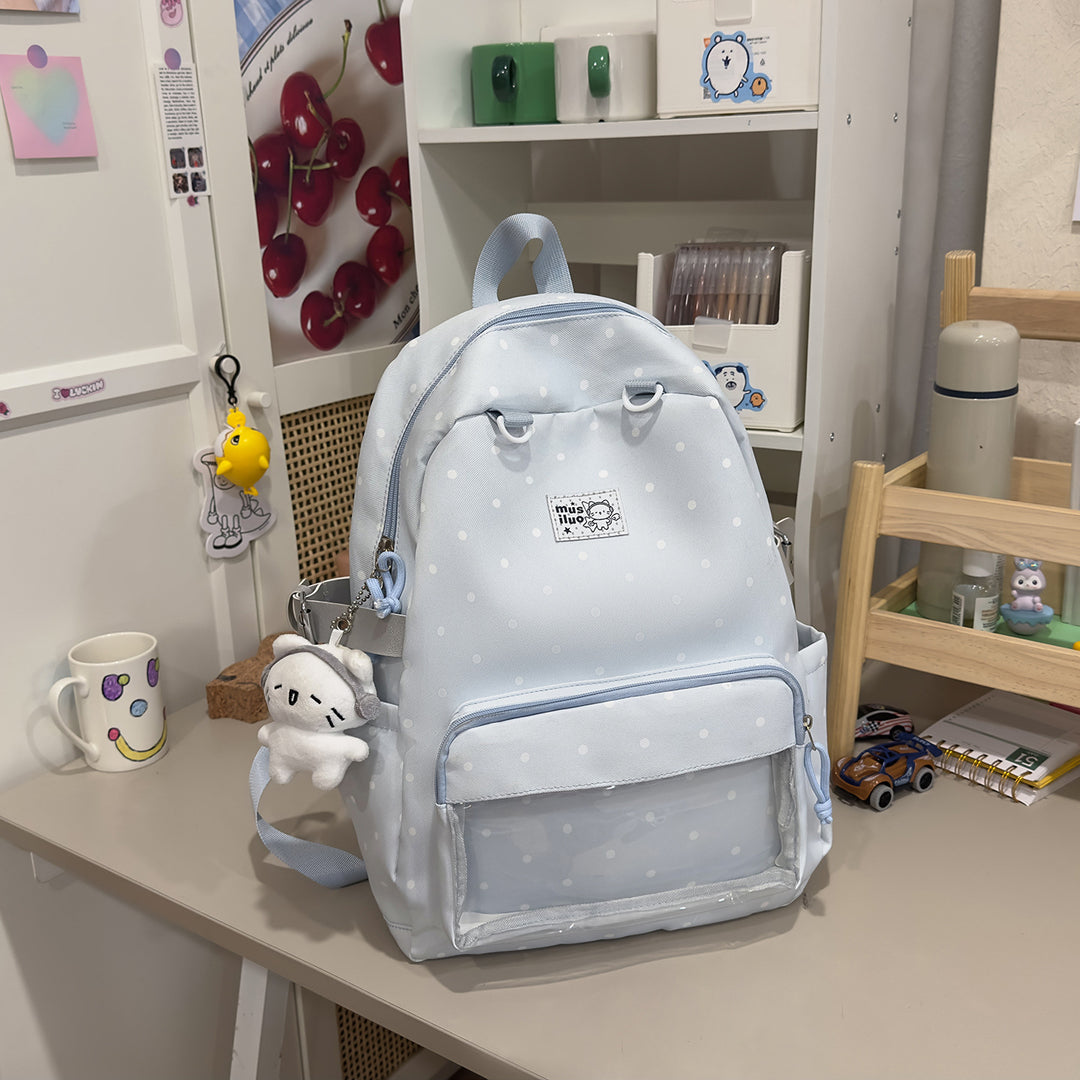 Polka-Dots-Design-Rucksack Karnz