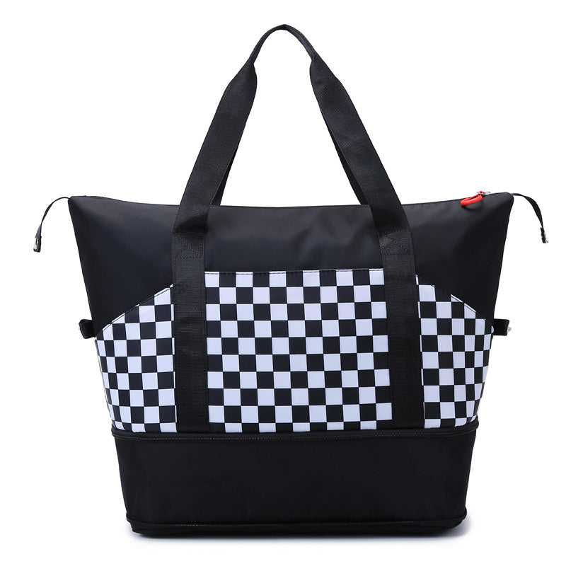 Vielseitige Schachbrett-Tote-Bag Karnz