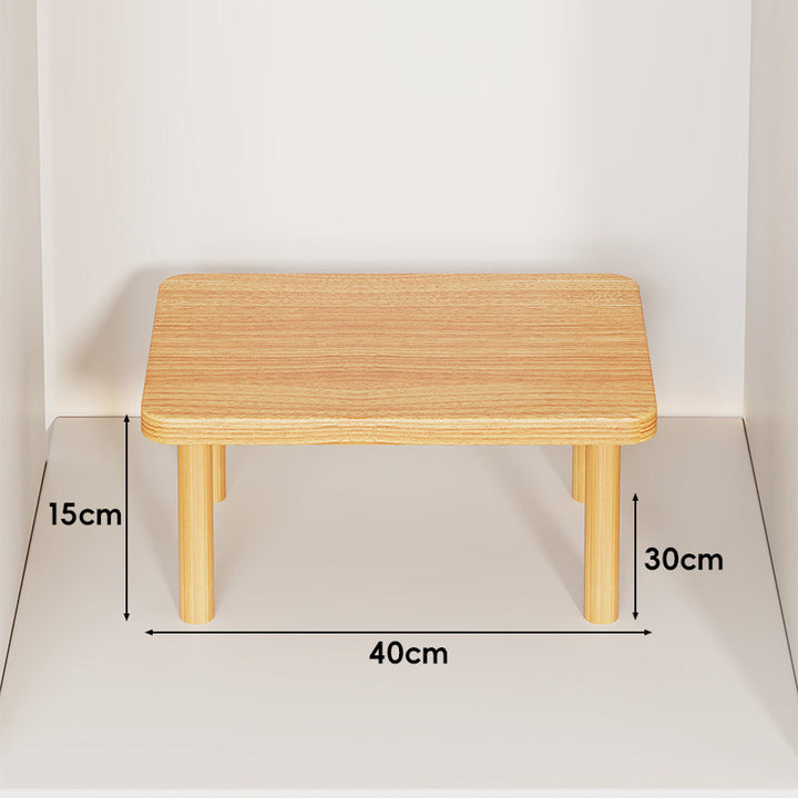 Verstellbarer Mehrhöhe Holz Monitorständer und Desktop Regal