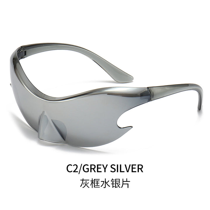 Damen Sportliche Performance-Sonnenbrille Karnz