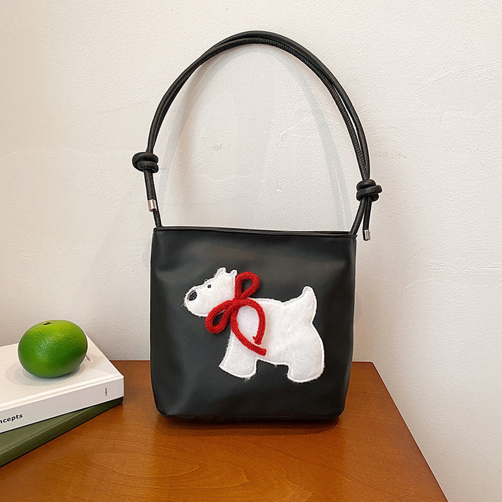 WoCute Teddy Bear Patch Handtasche Karnz