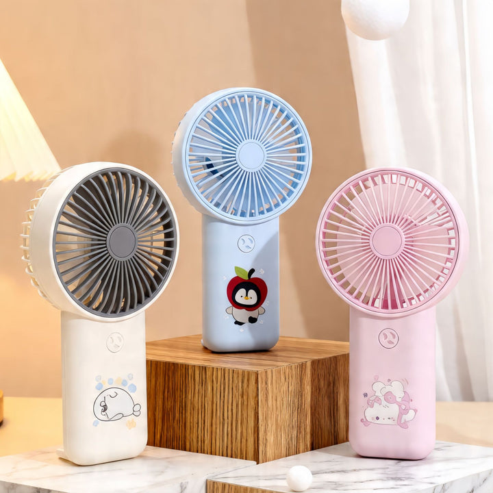 Damen Tragbarer Handventilator mit Kinderfreundlichem Design Karnz