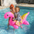 Damen aufblasbare Dinosaurier-Schwimmliege Karnz