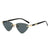 Damen modische Cat-Eye Sonnenbrille mit elegantem Metallrahmen Karnz