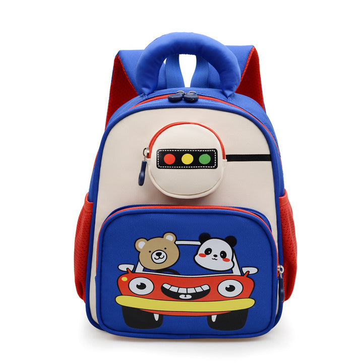 Kinder Spielzeug Tier Auto-Themen Schulrucksack Karnz