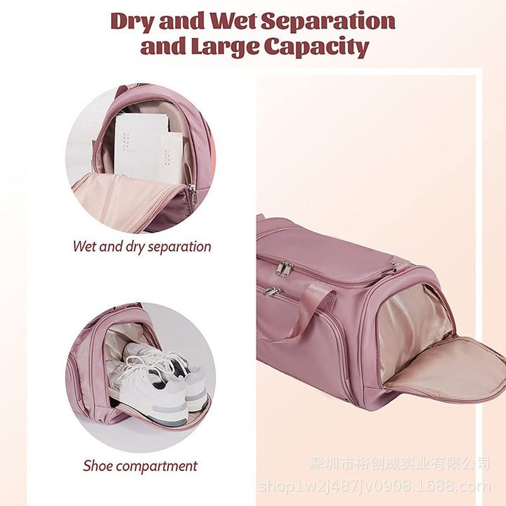 Multi-Zweck Reise Gym Duffel Tasche mit Schuhfach Karnz